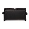 Model Ds 70 Black Leather 2-Seater Sofa from de Sede 9