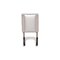 Marilyn Leather & Silver Chrome Chair from Bretz 9