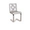 Marilyn Leather & Silver Chrome Chair from Bretz 1