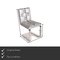 Marilyn Leather & Silver Chrome Chair from Bretz 2
