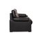 Model Ds 70 Black Leather 3-Seater Sofa from de Sede, Image 8