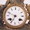 Teca Ebonisierte Holz Uhr 6
