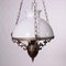 Brass and Glass Chandelier 3