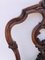 Silla victoriana antigua de nogal tallado, Imagen 6