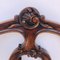 Silla victoriana antigua de nogal tallado, Imagen 5