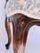 Silla victoriana antigua de nogal tallado, Imagen 3