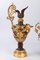 Two Ewers und Schale aus vergoldeter und brauner Bronze, 3er Set 2