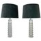 Mid-Century Crystal Lamps by Carl Fagerlund for Orrefors Sweden, 1970s, Set of 2, Image 1