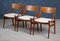 Mid-Century Teak Dining Chairs by Brdr. Tromborg for H. Vestervig Eriksen, 1960s, Set of 6 6