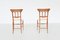 Slim Italian Side Chairs from Chiavari, 1950s, Set of 2 4