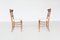 Slim Italian Side Chairs from Chiavari, 1950s, Set of 2 5