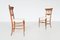 Slim Italian Side Chairs from Chiavari, 1950s, Set of 2 2