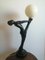 Grande Lampe de Bureau Figure Art Deco, 1970s 6