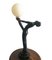 Large Art Deco Style Female Figure Table Lamp, 1970s 3