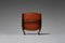 Mid-Century Rosewood P110 Canada Lounge Chair by Osvaldo Borsani for Tecno 2