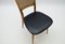 Wooden and Leather Dining Chair, Germany, 1950s 15