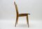 Wooden and Leather Dining Chair, Germany, 1950s, Image 8