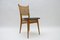 Wooden and Leather Dining Chair, Germany, 1950s 1