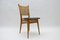 Wooden and Leather Dining Chair, Germany, 1950s, Image 1