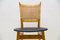 Wooden and Leather Dining Chair, Germany, 1950s, Image 6