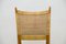 Wooden and Leather Dining Chair, Germany, 1950s 9