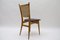 Wooden and Leather Dining Chair, Germany, 1950s 3