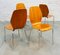 Chaises de Salon Mid-Century en Teck, Danemark, 1950s, Set de 4 2