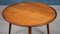 Mid-Century Danish Round Side Table by Anton Kildeberg, 1960s 4