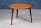 Mid-Century Danish Round Side Table by Anton Kildeberg, 1960s, Image 1