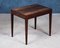 Mid-Century Danish Rosewood Side Table with Drawer by Severin Hansen for Haslev Møbelsnedkeri, 1950s 1