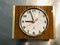 Mid-Century Brass and Formica Wall Clock from JAZ, 1970s, Image 8