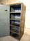 Vintage Industrial Metal Cupboard with Shelves, 1920s, Image 5