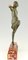Escultura Art Déco de bronce, bailarina Nude con el piojo, Pierre Le Faguays, Imagen 9