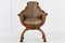 19th Century Oak X-Frame Armchair, Image 1