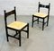 Mid-Century French Shaker-Shaped Dining Chairs, 1950s, Set of 2 5