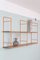 Mid-Century Restored Orange Iron Framed Shelves, 1960s, Image 4