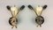 Vintage Wall Sconces by Kobis & Lorence, 1950s, Set of 2 11