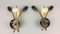 Vintage Wall Sconces by Kobis & Lorence, 1950s, Set of 2, Image 11