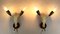 Vintage Wall Sconces by Kobis & Lorence, 1950s, Set of 2 12
