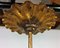 Gilded 12-Arm Chandelier Decorated with Leaves, 1940s, Image 11