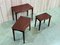 Mahogany Nesting Tables, 1960s, Set of 3 8