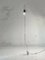 Lámpara de pie vertical italiana vintage de mármol blanco, años 70, Imagen 1