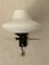 Französische Mid-Century Messing Wandlampen mit Weißen Opalglas Schirmen von Maison Lunel, 2er Set 5
