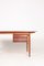 Danish Teak and Oak Desk, 1960s 2