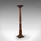 Antique English William IV Mahogany Torchere or Plant Stand, 1830s, Image 1