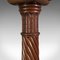 Antique English William IV Mahogany Torchere or Plant Stand, 1830s, Image 8