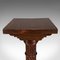 Antique English William IV Mahogany Torchere or Plant Stand, 1830s 6