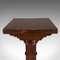 Antique English William IV Mahogany Torchere or Plant Stand, 1830s, Image 6