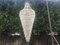 Large Crystal Cascade Chandelier with Cut Crystals, 1960s, Image 1