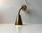Skandinavische Moderne Messing Wandlampe von ES Horn, 1950er 2